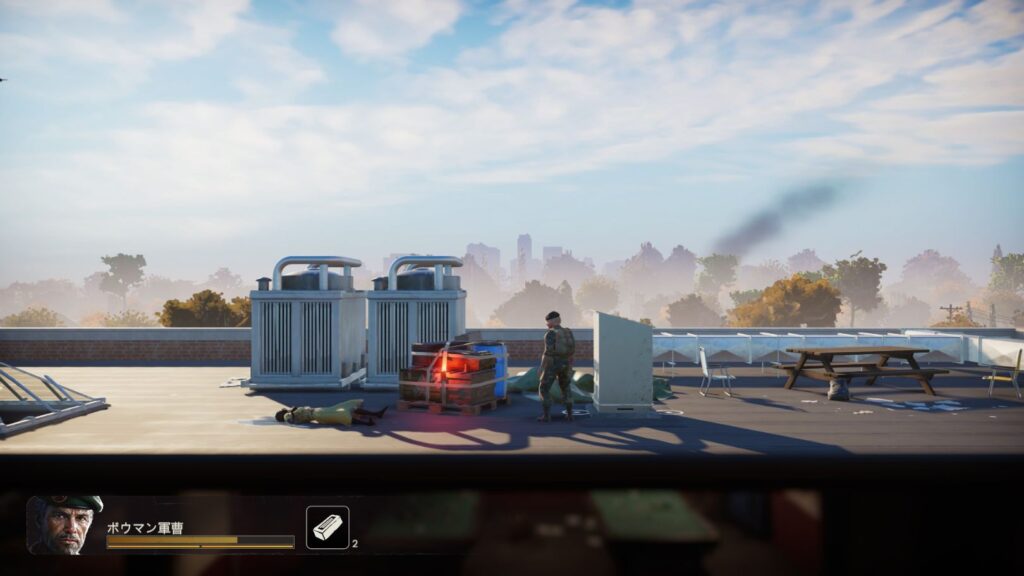 Update 7で実装された脱出計画「闇の奥」の手がかりの位置に関する画像（第13消防署）