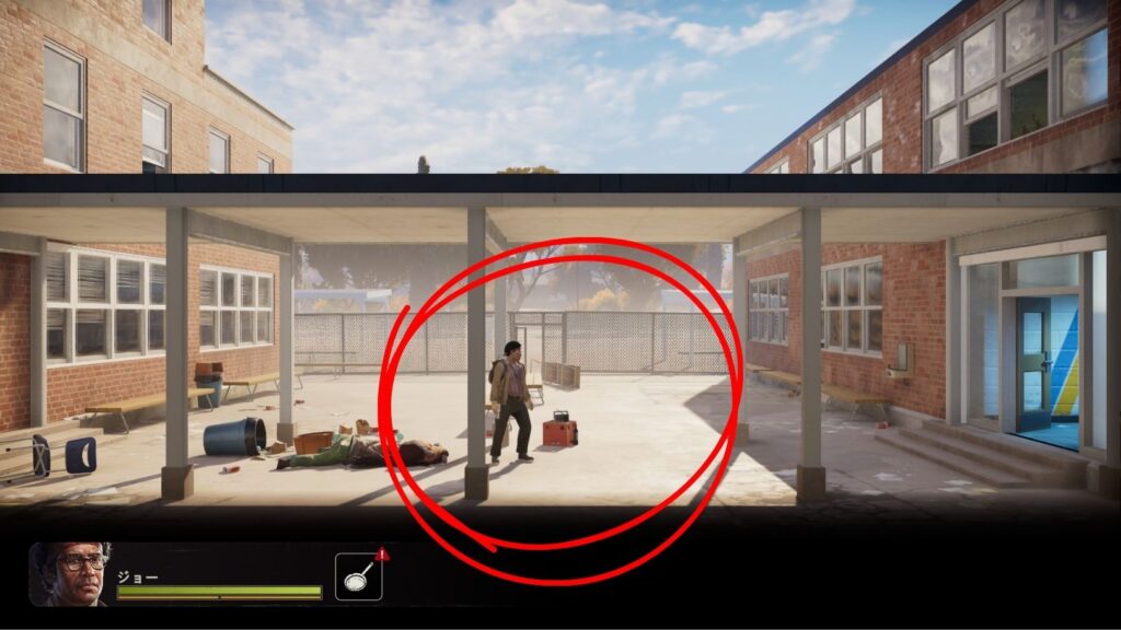 脱出計画【空輸】の手がかりの位置