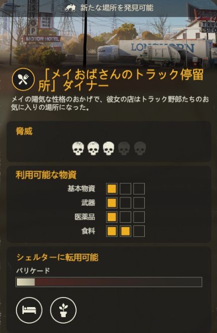 「メイおばさんのトラック停留所」ダイナーの基本情報