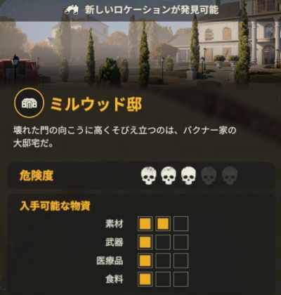 ミルウッド邸の基本情報