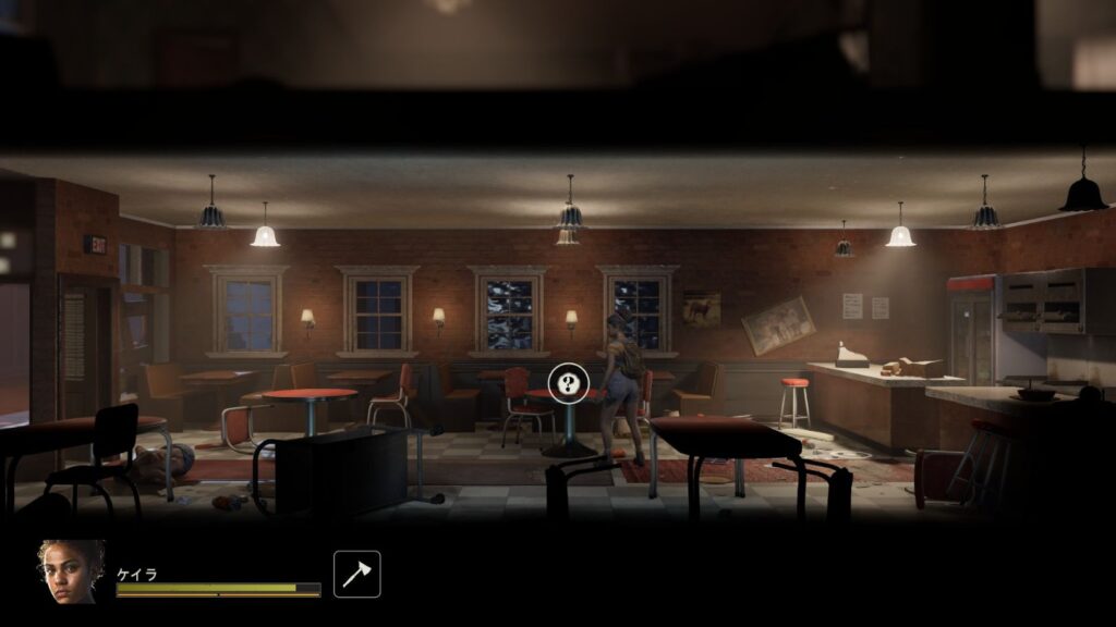 スティクス・ゲームセンターにある脱出計画【空輸】の手がかりの位置