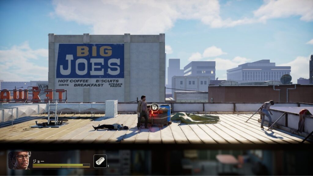 Update 7で実装された脱出計画「闇の奥」の手がかりの位置に関する画像（テクスウェイ・ガスグリーン通り店）