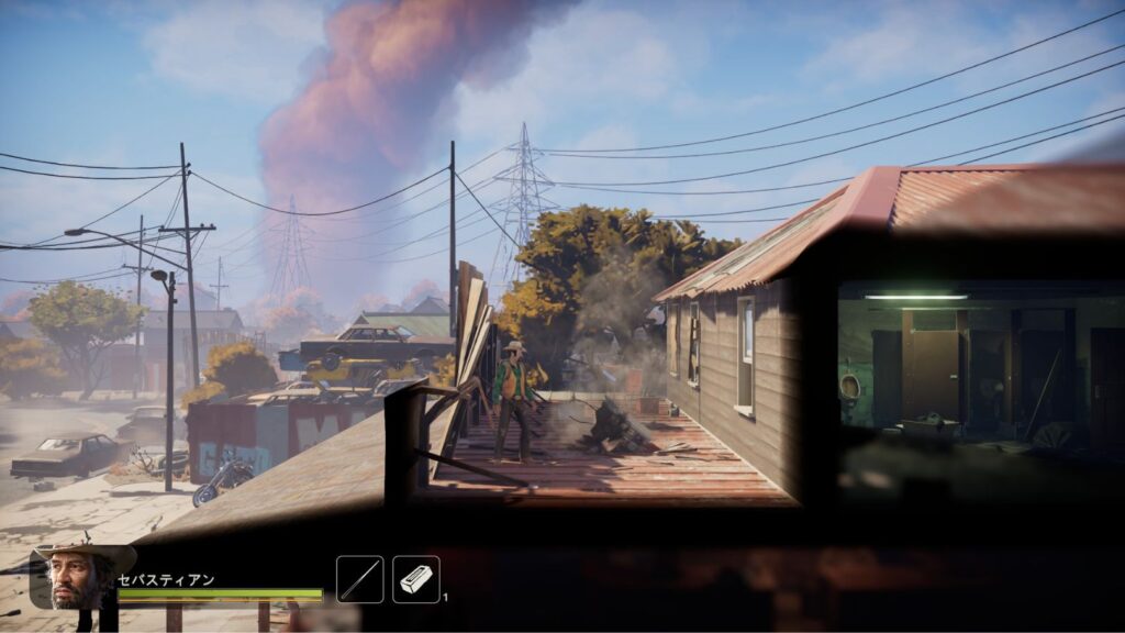 サーティ・オート・シックス・バーにある脱出計画【スピルゾーン】の手がかりの位置