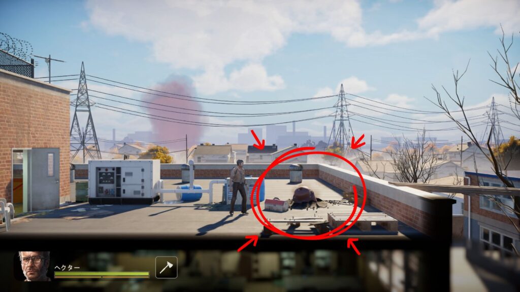 Into the Dead Update 4 脱出計画スピルゾーン 手がかり1の場所 アシュビー地区