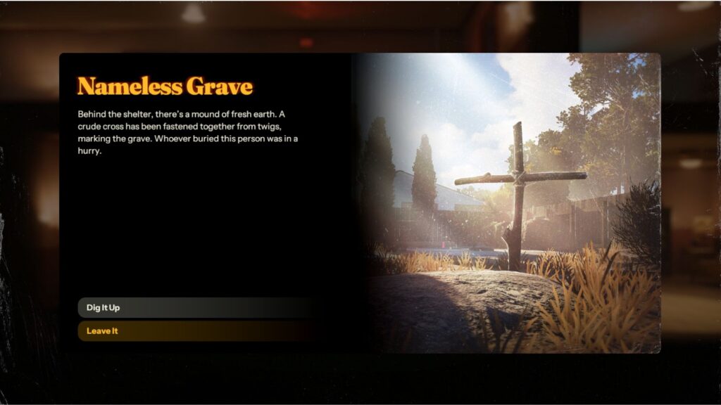 アップデート6で追加された選択式シェルターイベントの画像