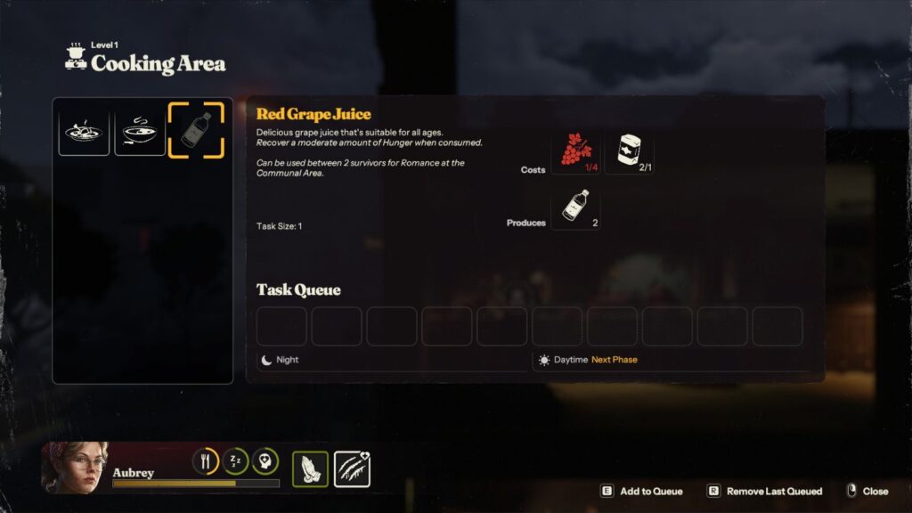 新アイテム「赤ブドウのジュース」の画像